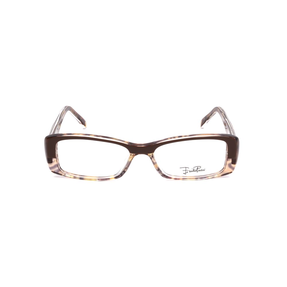 Emilio Pucci Brown Plastic Frames -   -  Emilio Pucci.
