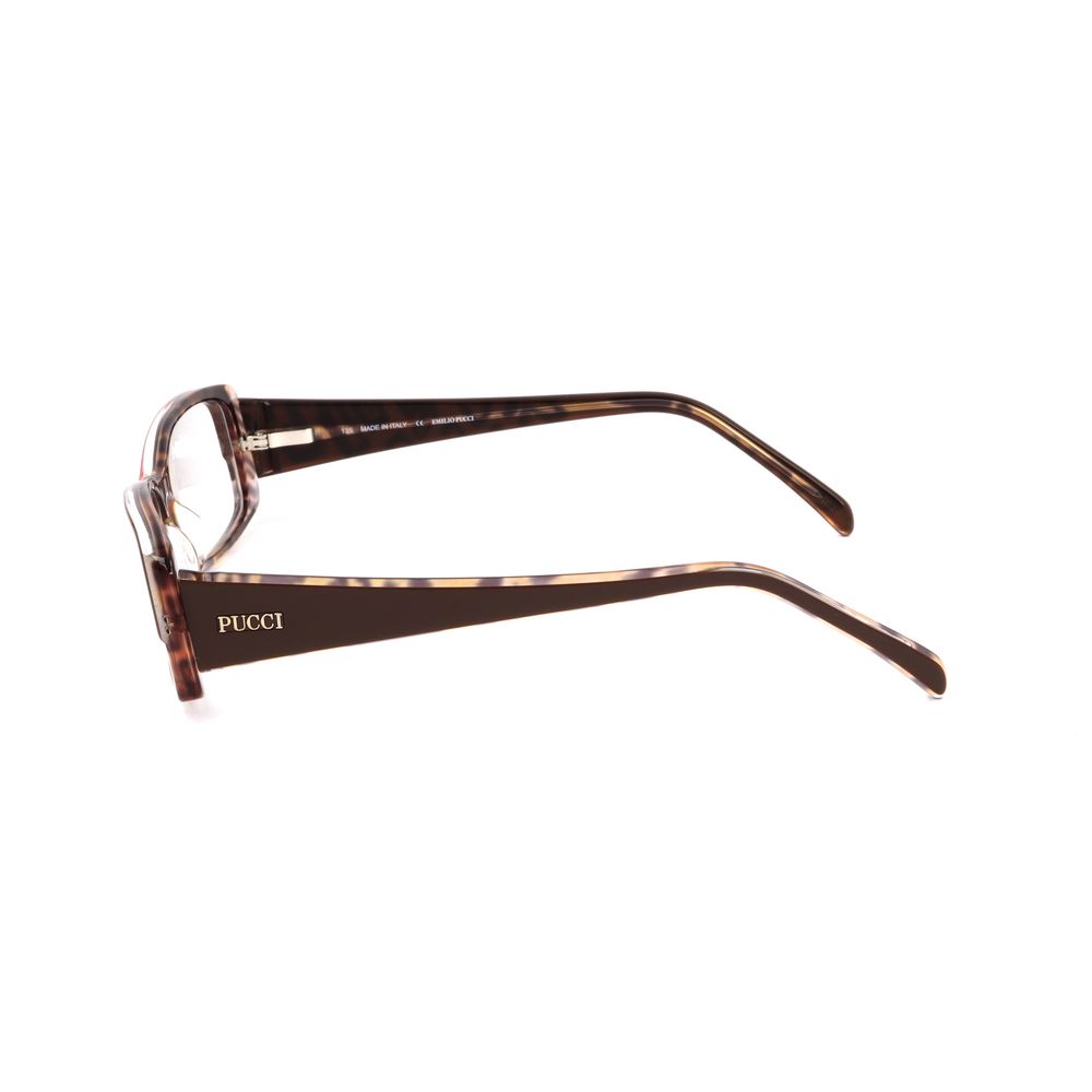 Emilio Pucci Brown Plastic Frames -   -  Emilio Pucci.