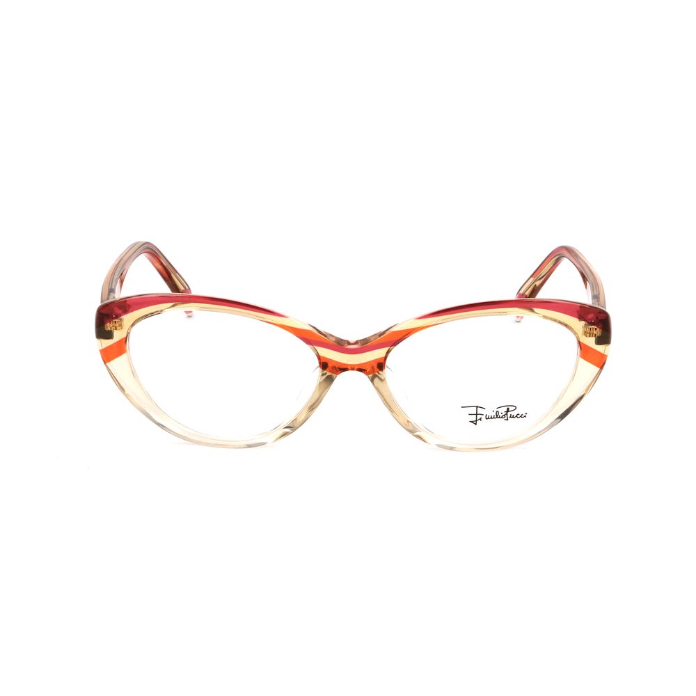 Emilio Pucci Red Plastic Frames -   -  Emilio Pucci.