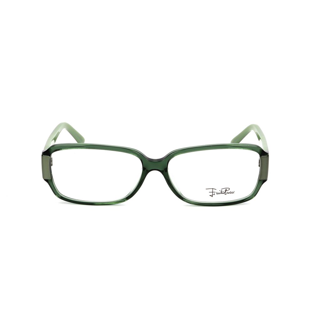 Emilio Pucci Olive Plastic Frames -   -  Emilio Pucci.