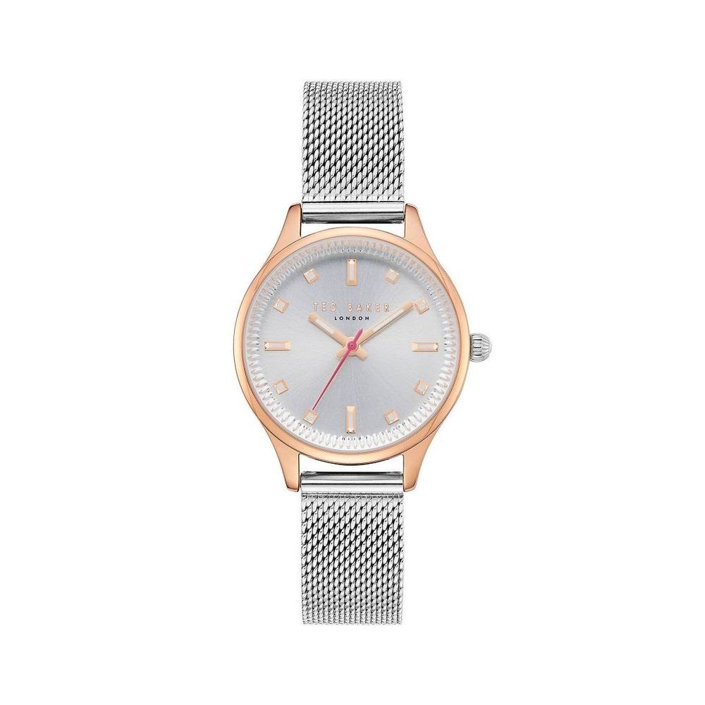 Ted Baker Silver Stainless Steel Watch -   -  Ted Baker.