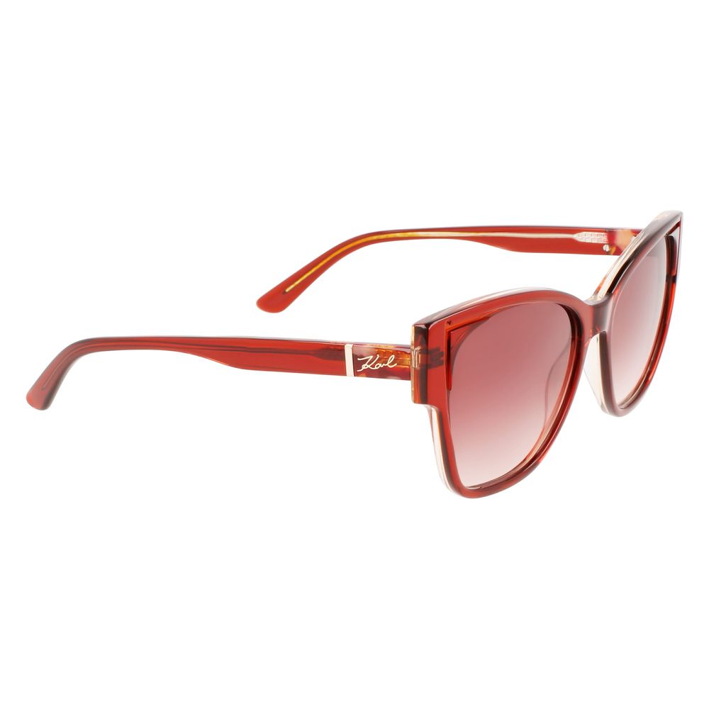 Karl Lagerfeld Orange Acetate Sunglasses -  Jewellery, Women -  Karl Lagerfeld.
