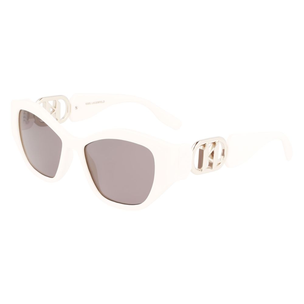 Karl Lagerfeld White Injected Sunglasses -  Jewellery, Women -  Karl Lagerfeld.