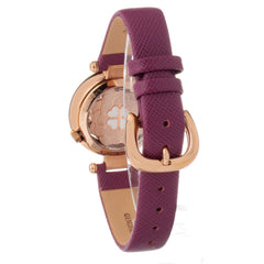 Folli Follie Purple Leather Watch -   -  Folli Follie.