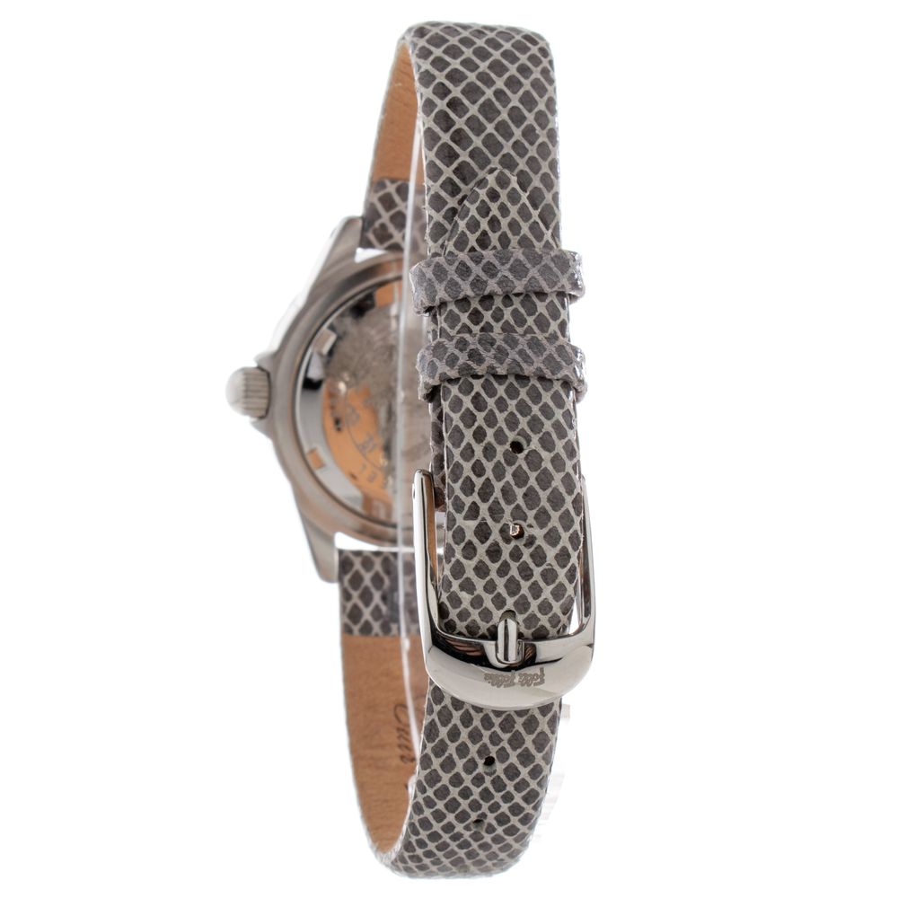 Folli Follie Gray Leather Watch -   -  Folli Follie.
