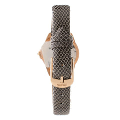 Folli Follie Gray Leather Watch -   -  Folli Follie.