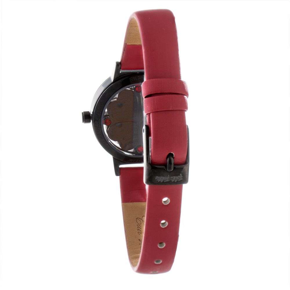 Folli Follie Red Leather Watch -   -  Folli Follie.