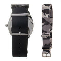 Folli Follie Black Leather Watch -   -  Folli Follie.