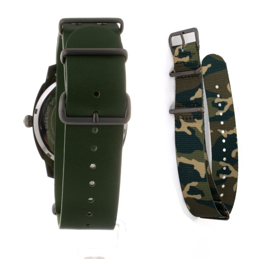 Folli Follie Green Leather Watch -   -  Folli Follie.