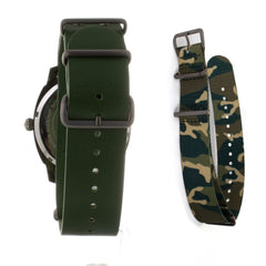 Folli Follie Green Leather Watch -   -  Folli Follie.