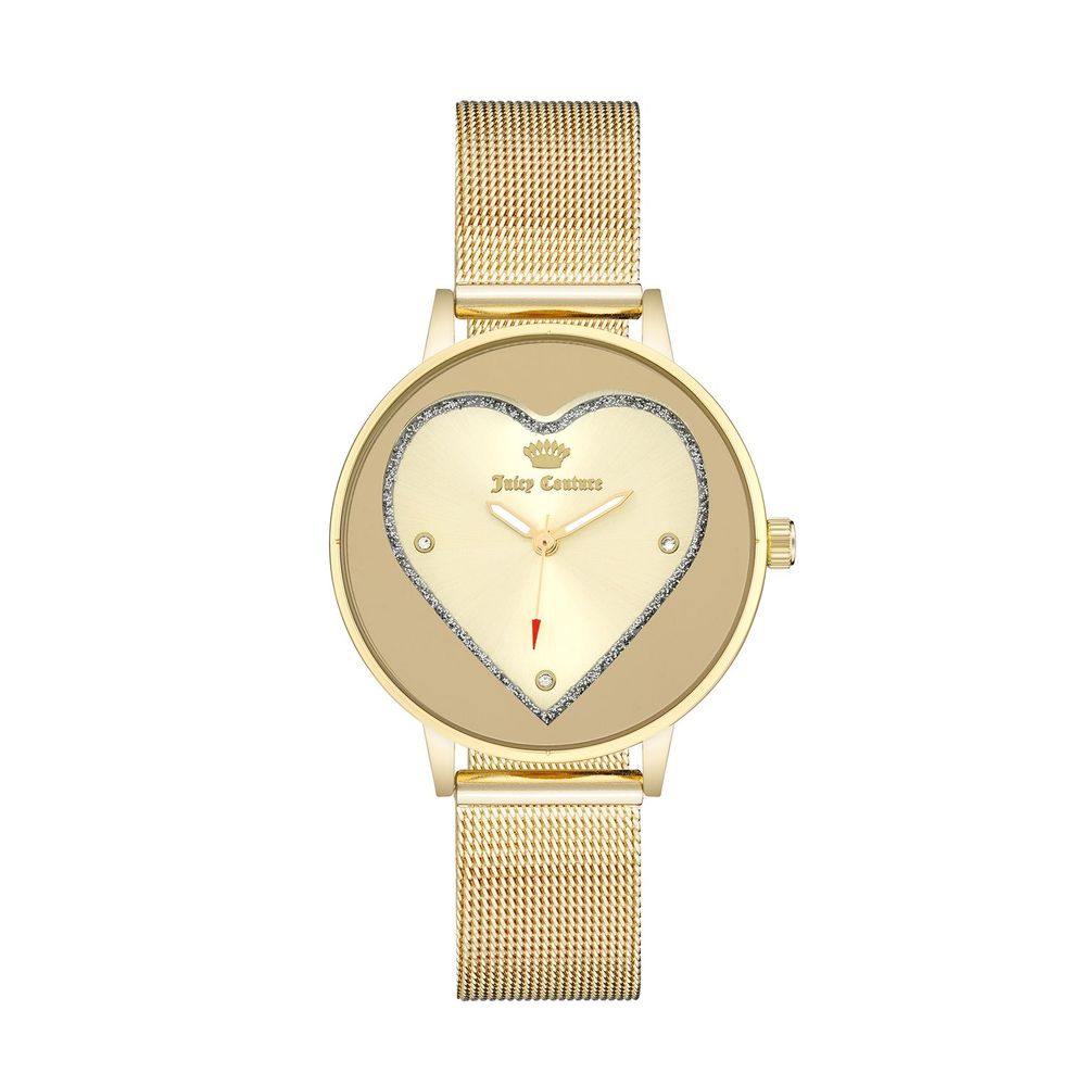 Juicy Couture Gold Stainless Steel Watch -   -  Juicy Couture.