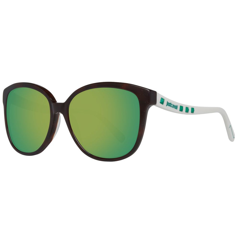 Just Cavalli Brown Plastic Sunglasses -  Jewellery, Women -  Just Cavalli.