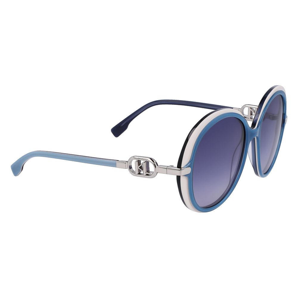Karl Lagerfeld Blue Haircalf Sunglasses -  Jewellery, Women -  Karl Lagerfeld.
