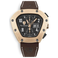 Lamborghini Black Leather Watch -   -  Lamborghini.