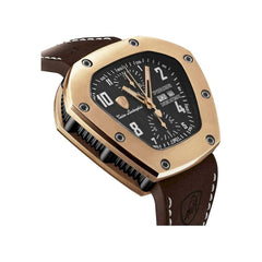 Lamborghini Black Leather Watch -   -  Lamborghini.