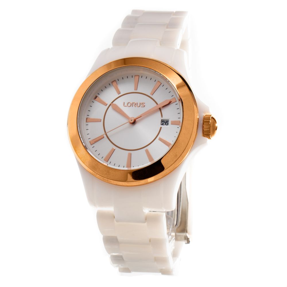 Lorus White Plastic Watch -   -  Lorus.