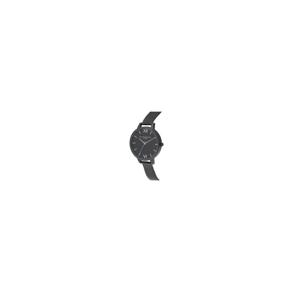 Olivia Burton Black Stainless Steel Watch -   -  Olivia Burton.