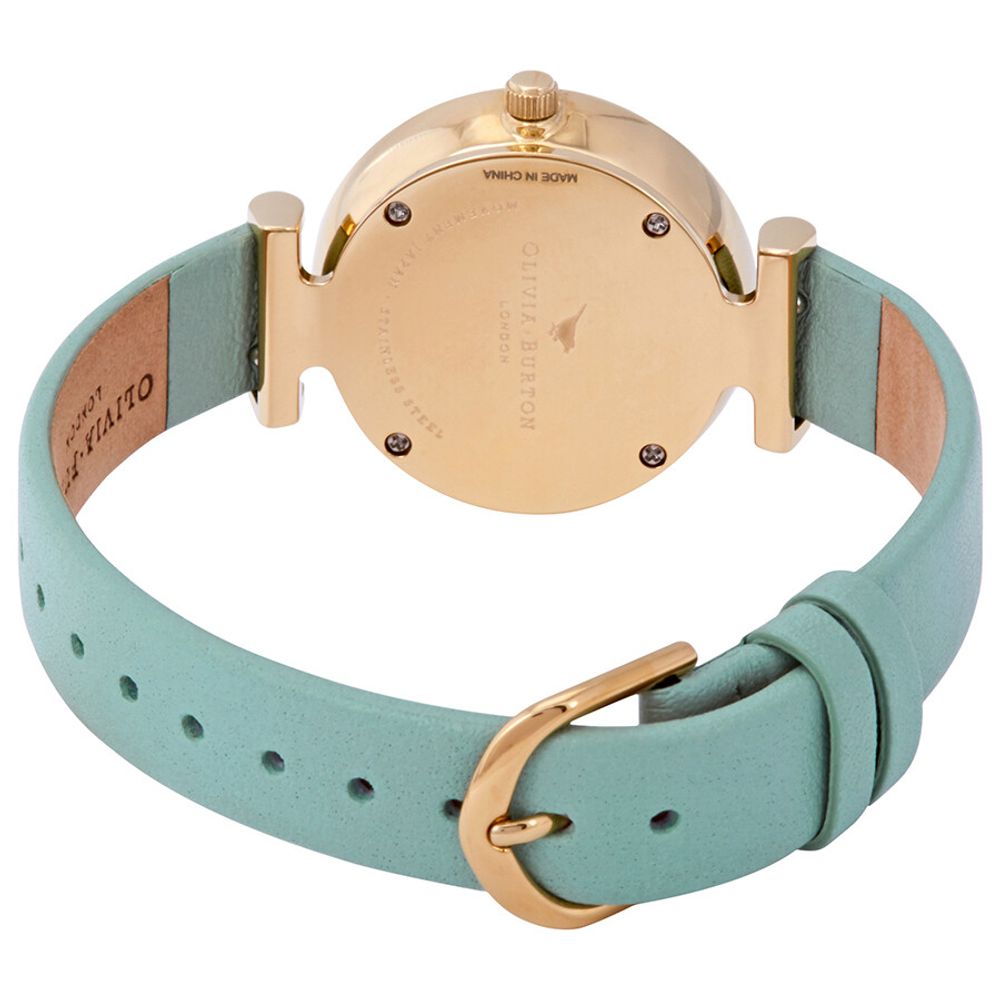 Olivia Burton Green Artificial Leather Watch -   -  Olivia Burton.