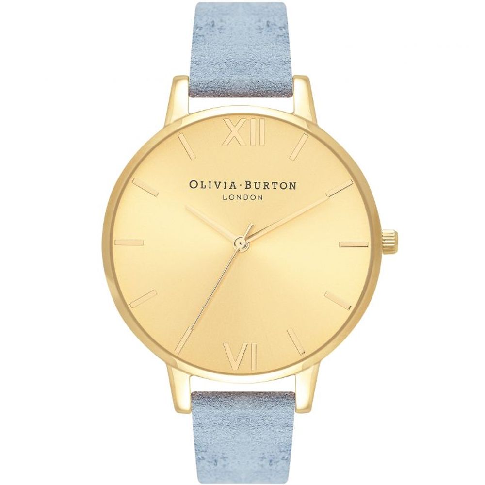 Olivia Burton Blue Artificial Leather Watch -   -  Olivia Burton.