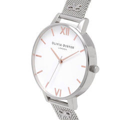 Olivia Burton Silver Stainless Steel Watch -   -  Olivia Burton.