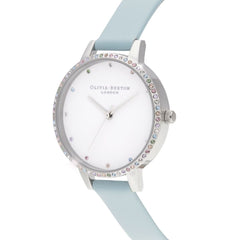 Olivia Burton Blue Artificial Leather Watch -   -  Olivia Burton.