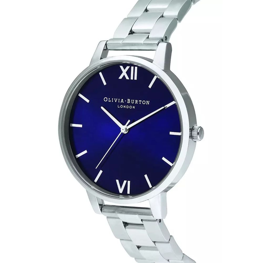 Olivia Burton Silver Stainless Steel Watch -   -  Olivia Burton.
