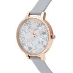 Olivia Burton Gray Artificial Leather Watch -   -  Olivia Burton.