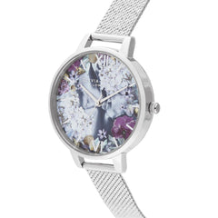 Olivia Burton Silver Stainless Steel Watch -   -  Olivia Burton.