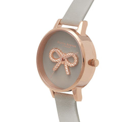 Olivia Burton Gray Artificial Leather Watch -   -  Olivia Burton.