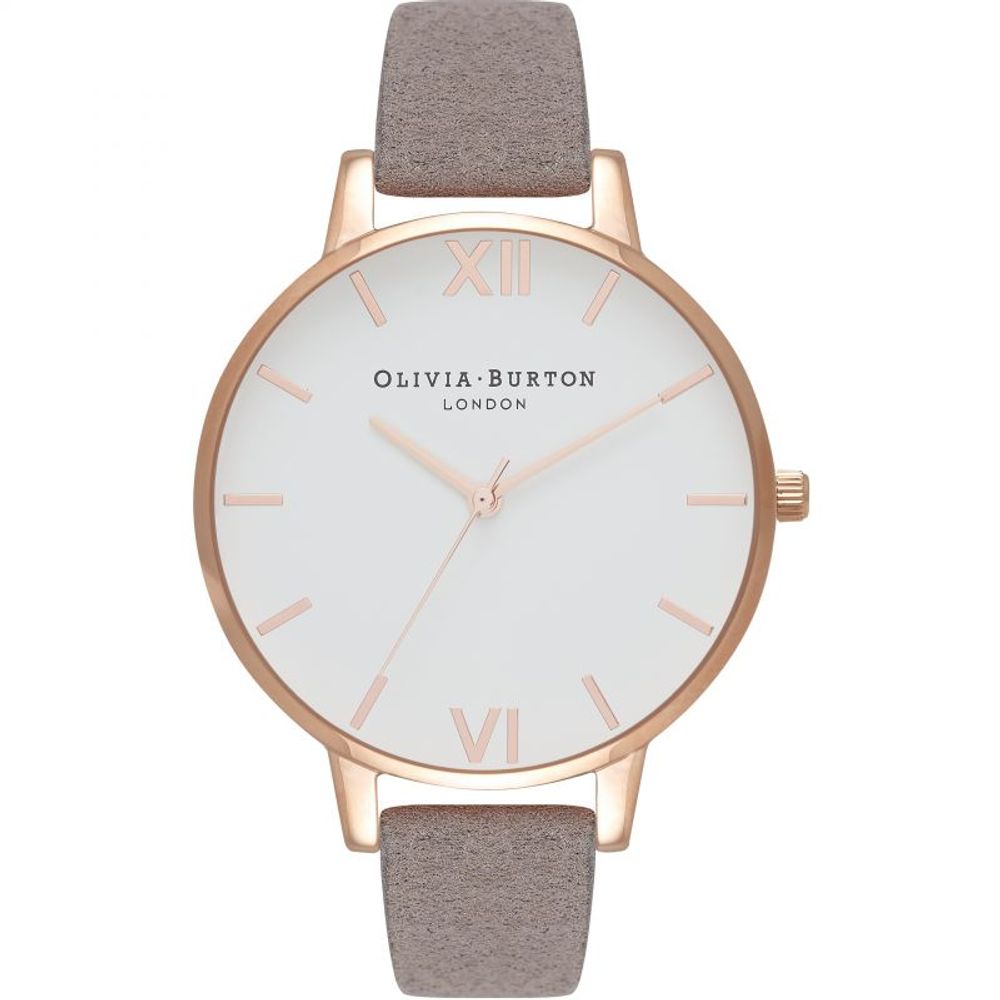 Olivia Burton Gray Artificial Leather Watch -   -  Olivia Burton.