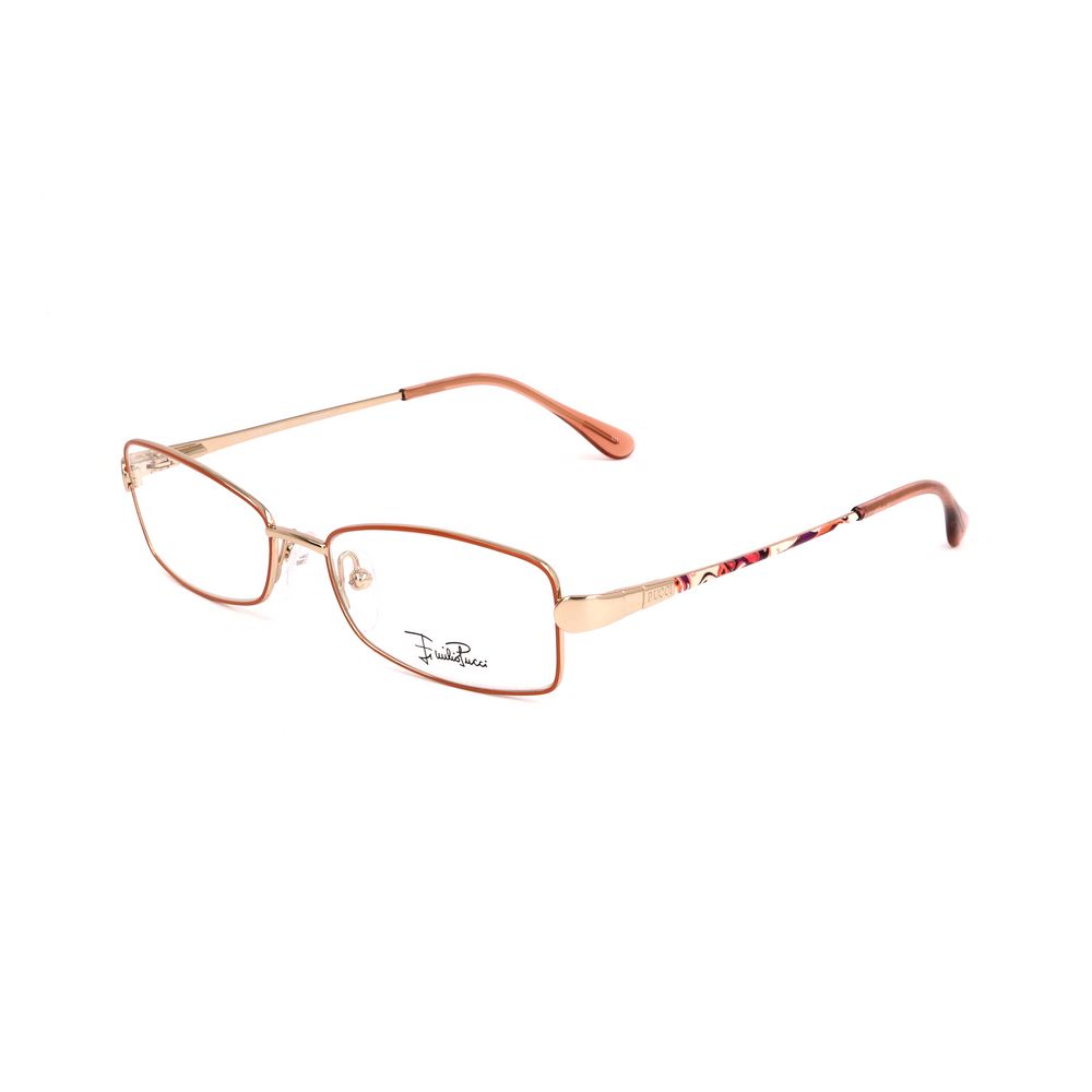 Emilio Pucci Gold Metal Frames -   -  Emilio Pucci.