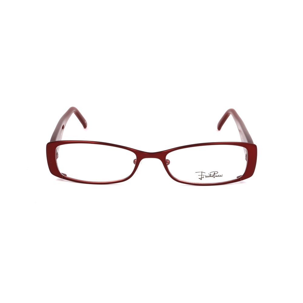 Emilio Pucci Red Metal Frames -   -  Emilio Pucci.
