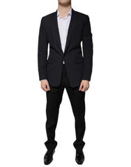 Dolce & Gabbana Black Stripe Single Breasted Formal Suit -   -  Dolce & Gabbana.