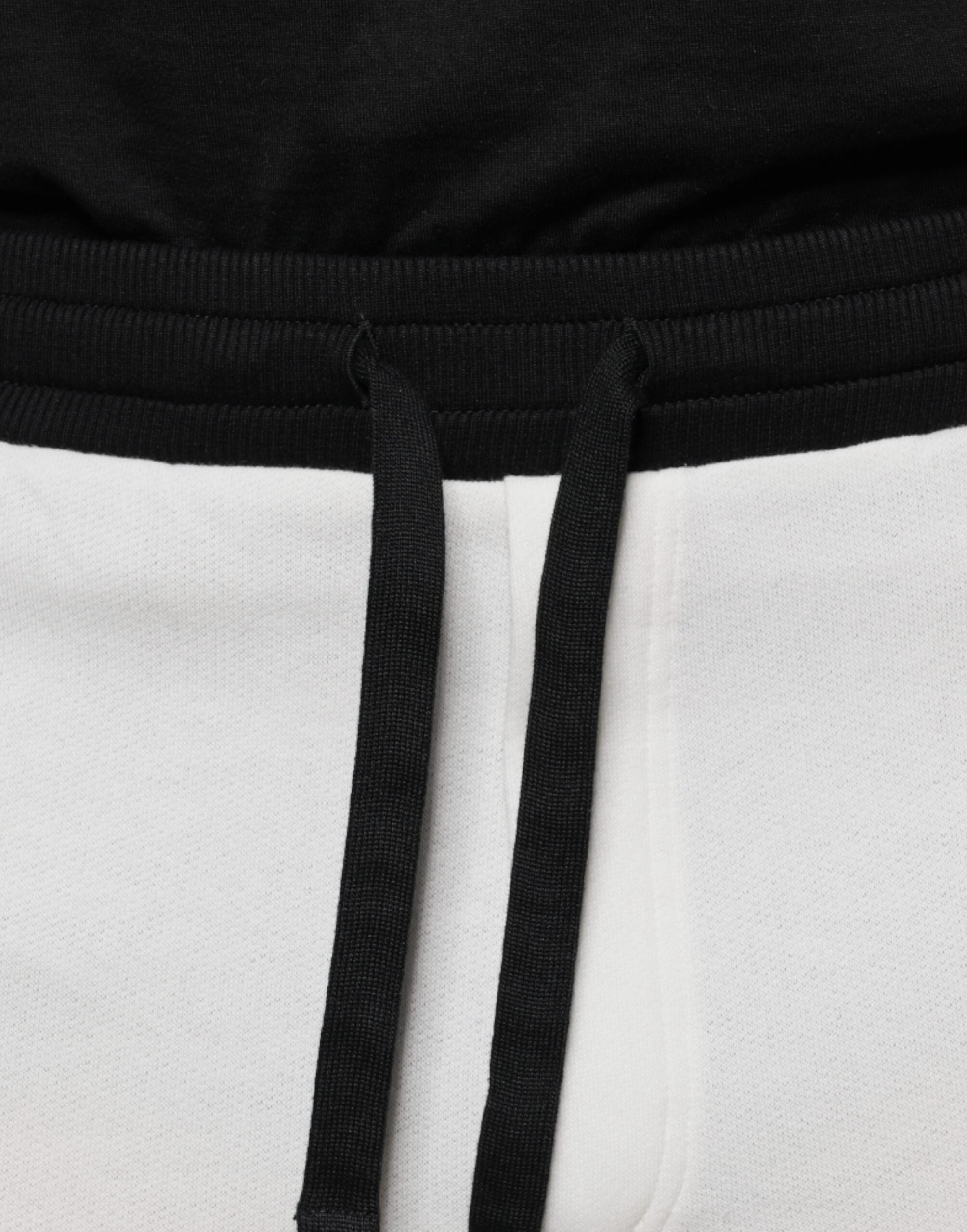 Dolce & Gabbana White Cotton Slim Men Jogger Sweatpants Pants -   -  Dolce & Gabbana.