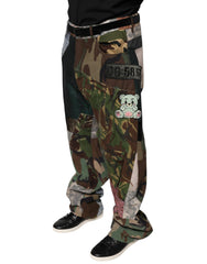 Dolce & Gabbana Multicolor Patchwork Camouflage Denim Jeans -   -  Dolce & Gabbana.