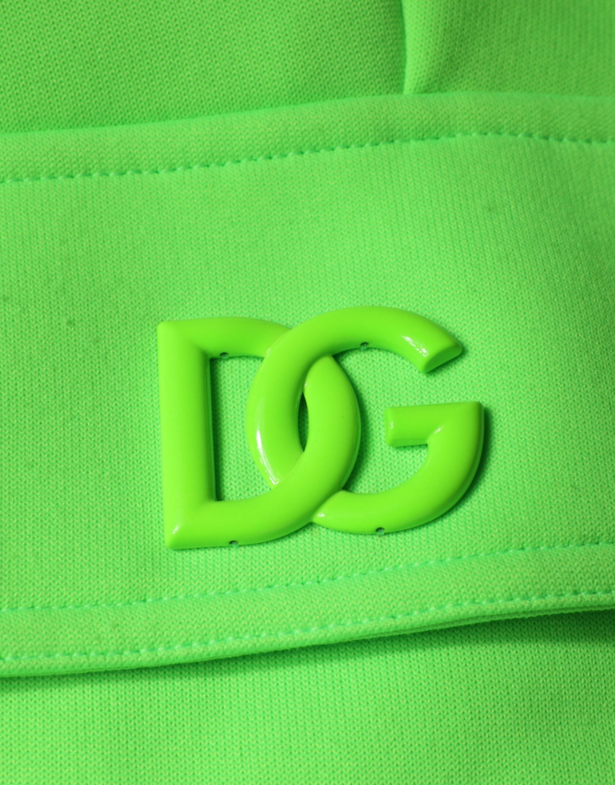 Dolce & Gabbana Neon Green Polyester Cargo Jogger Sweatpants Pants -   -  Dolce & Gabbana.