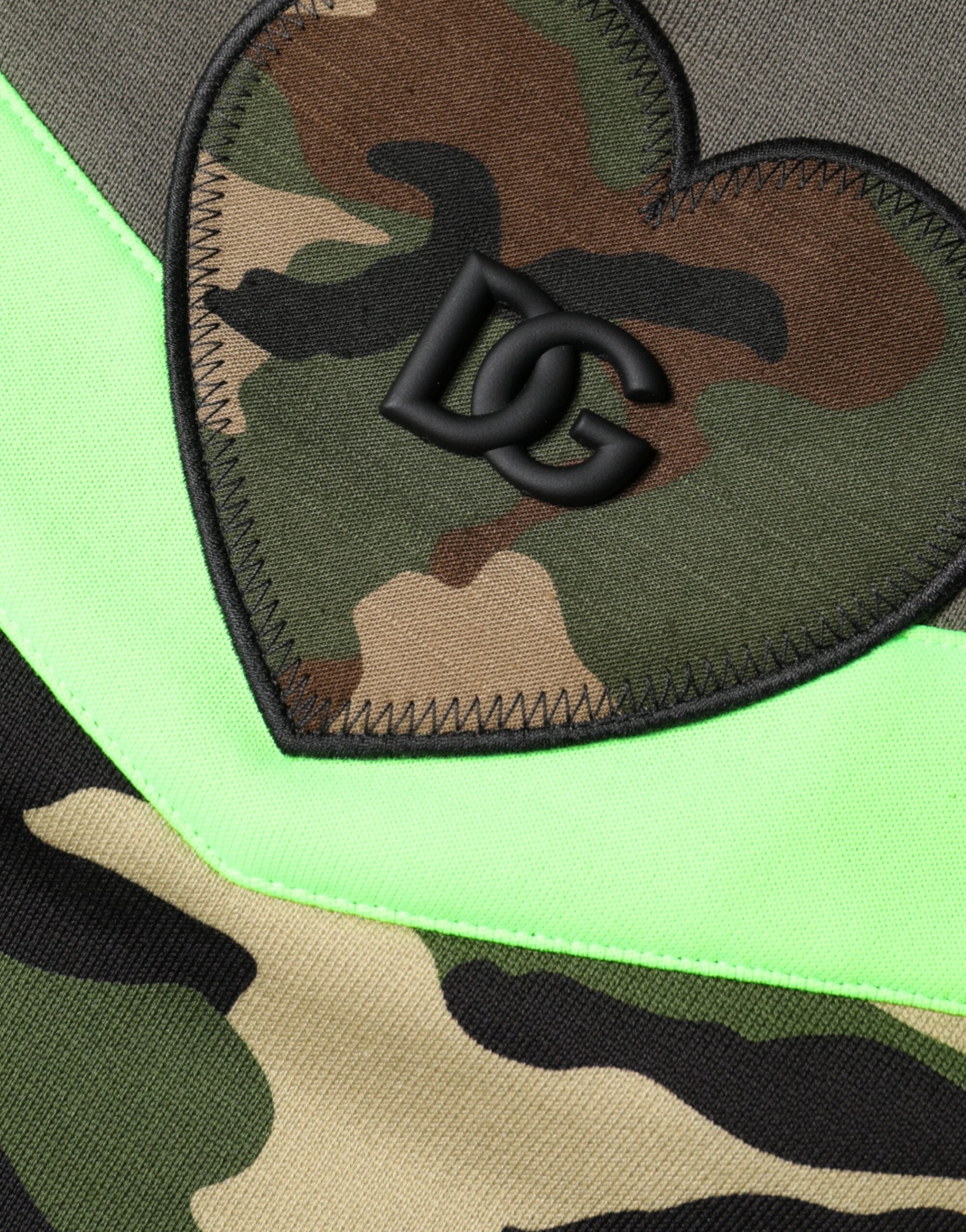 Dolce & Gabbana Multicolor Camouflage Sweatshirt Sweater -   -  Dolce & Gabbana.