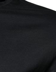 Dolce & Gabbana Black Cotton Hooded Men Full Zip Sweater -   -  Dolce & Gabbana.
