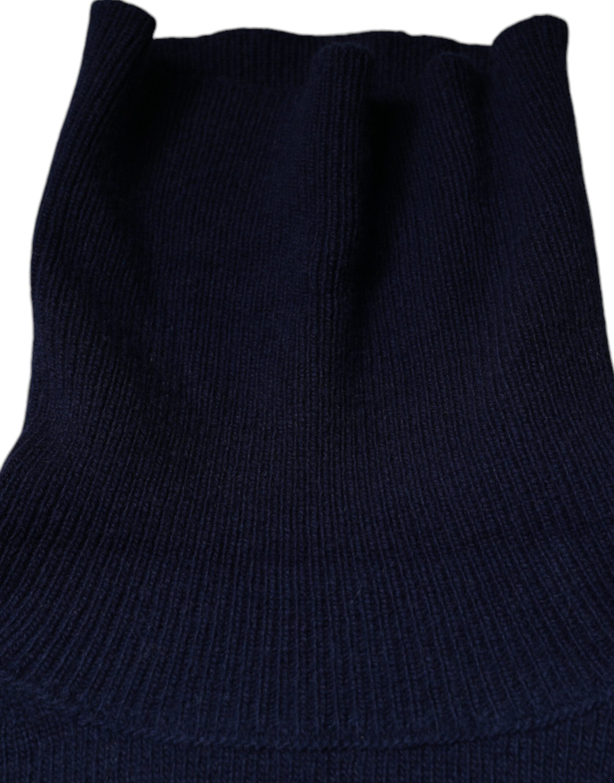 Dolce & Gabbana Blue Wool Knit Turtleneck Pullover Sweater -   -  Dolce & Gabbana.