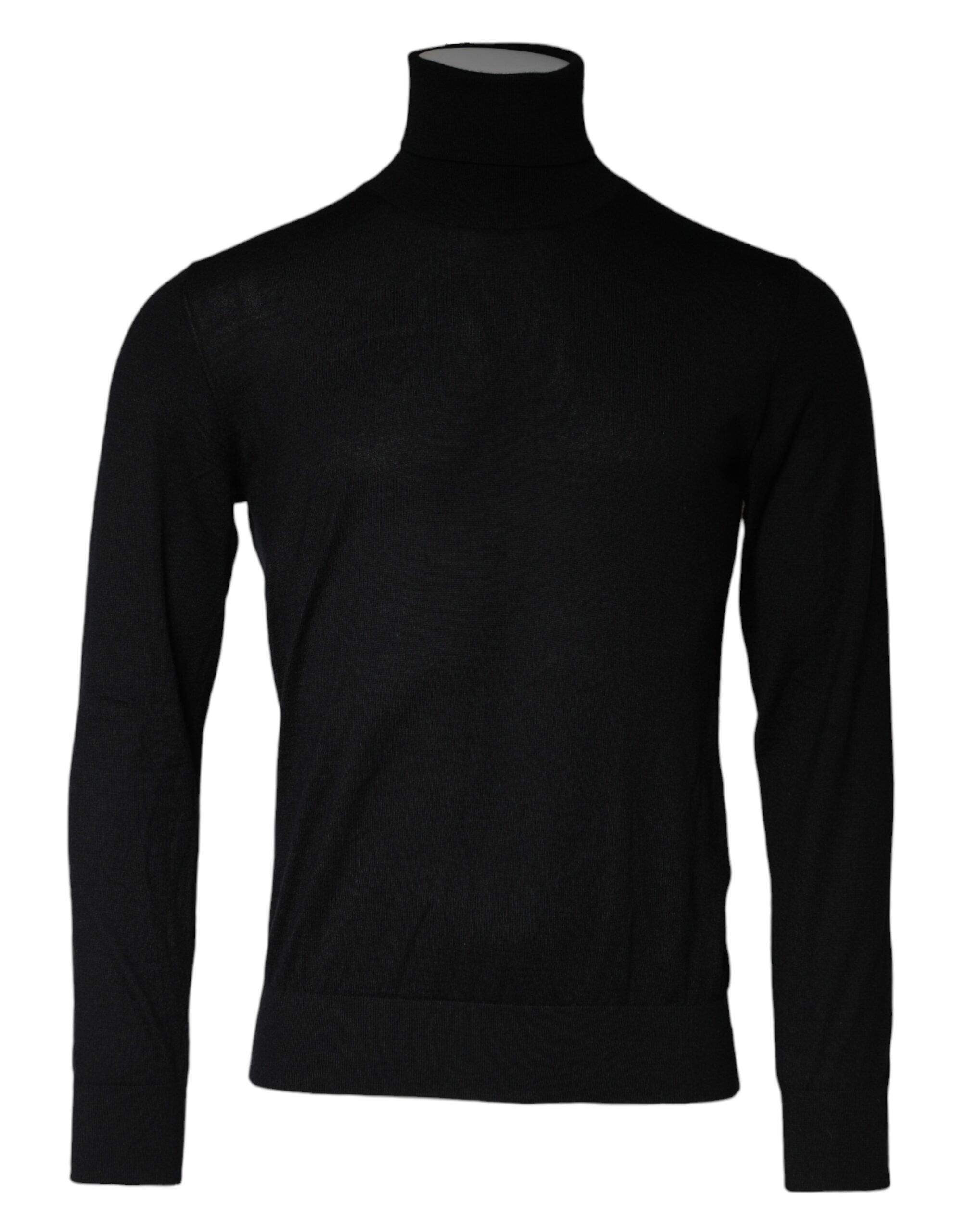 Dolce & Gabbana Black LongSleeve Turtleneck Pullover Sweater -   -  Dolce & Gabbana.