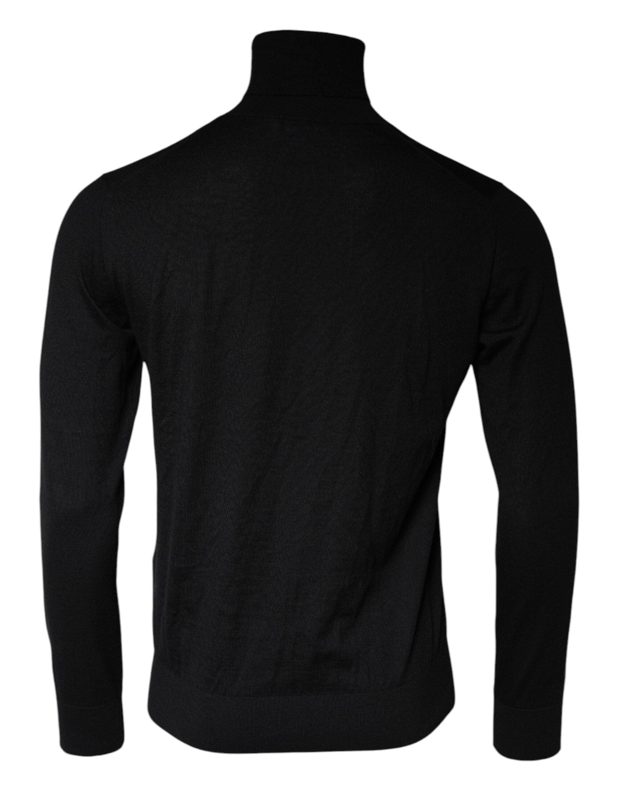 Dolce & Gabbana Black LongSleeve Turtleneck Pullover Sweater -   -  Dolce & Gabbana.