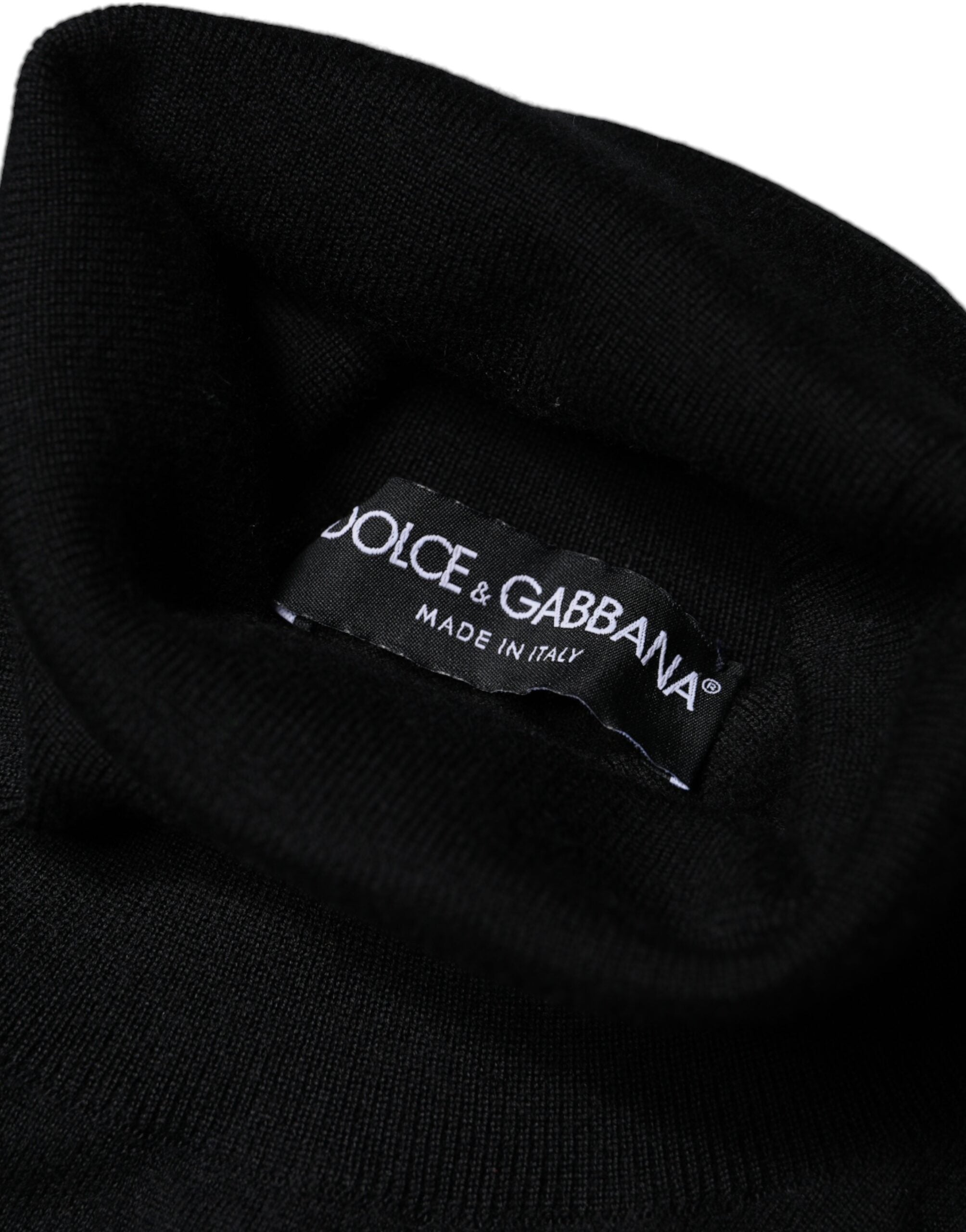 Dolce & Gabbana Black LongSleeve Turtleneck Pullover Sweater -   -  Dolce & Gabbana.