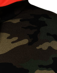 Dolce & Gabbana Multicolor Camouflage Hooded Men Sweatshirt Sweater -   -  Dolce & Gabbana.