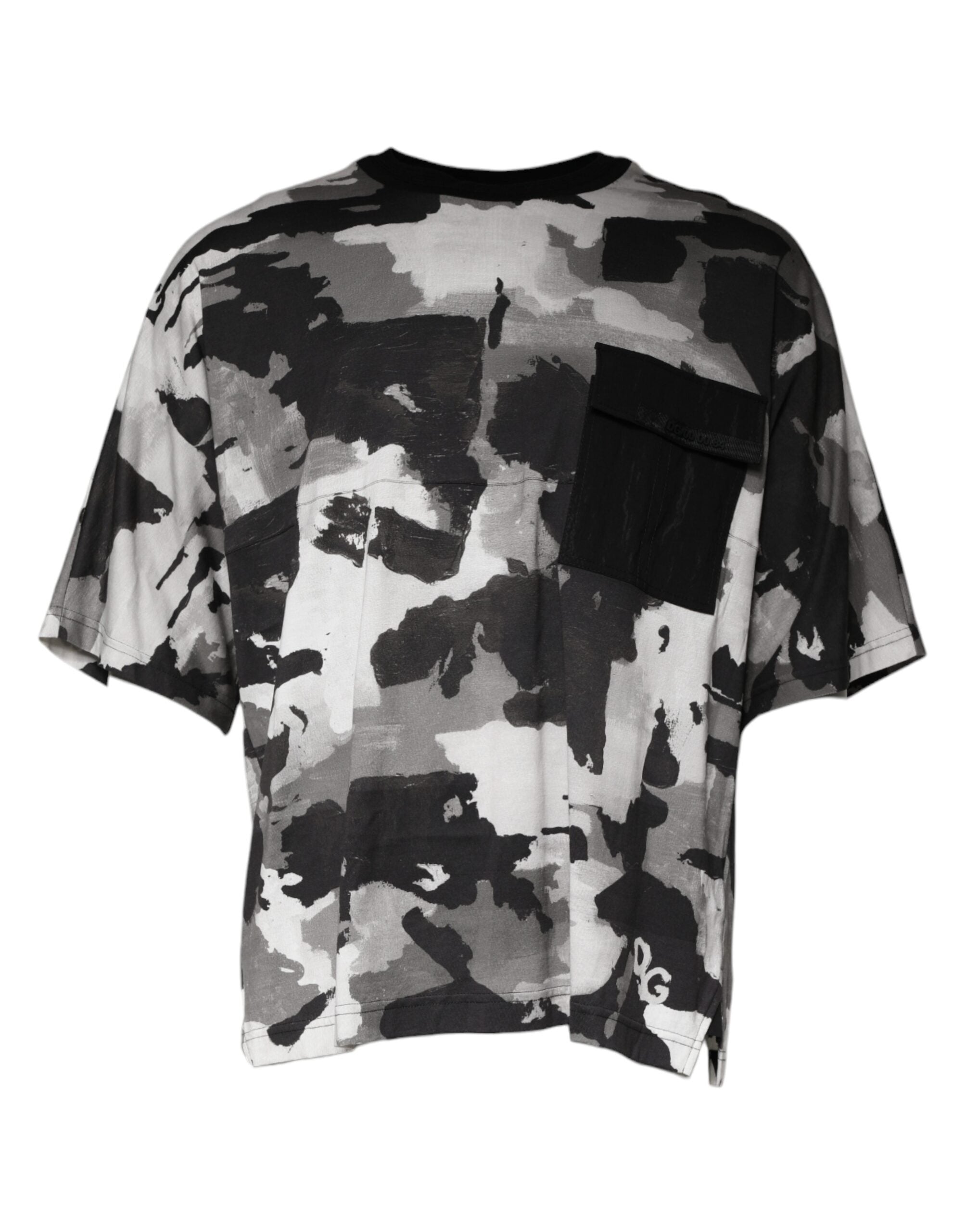 Dolce & Gabbana Multicolor Camouflage Cotton Crewneck T-shirt -   -  Dolce & Gabbana.