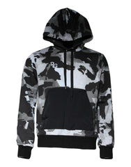 Dolce & Gabbana Multicolor Camouflage Men Hooded Sweater -   -  Dolce & Gabbana.