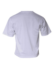 Dolce & Gabbana White DG Logo Cotton Shorts Sleeves T-shirt -   -  Dolce & Gabbana.