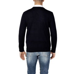 Armani Exchange Blue Wool Sportswear -   -  Armani Exchange.