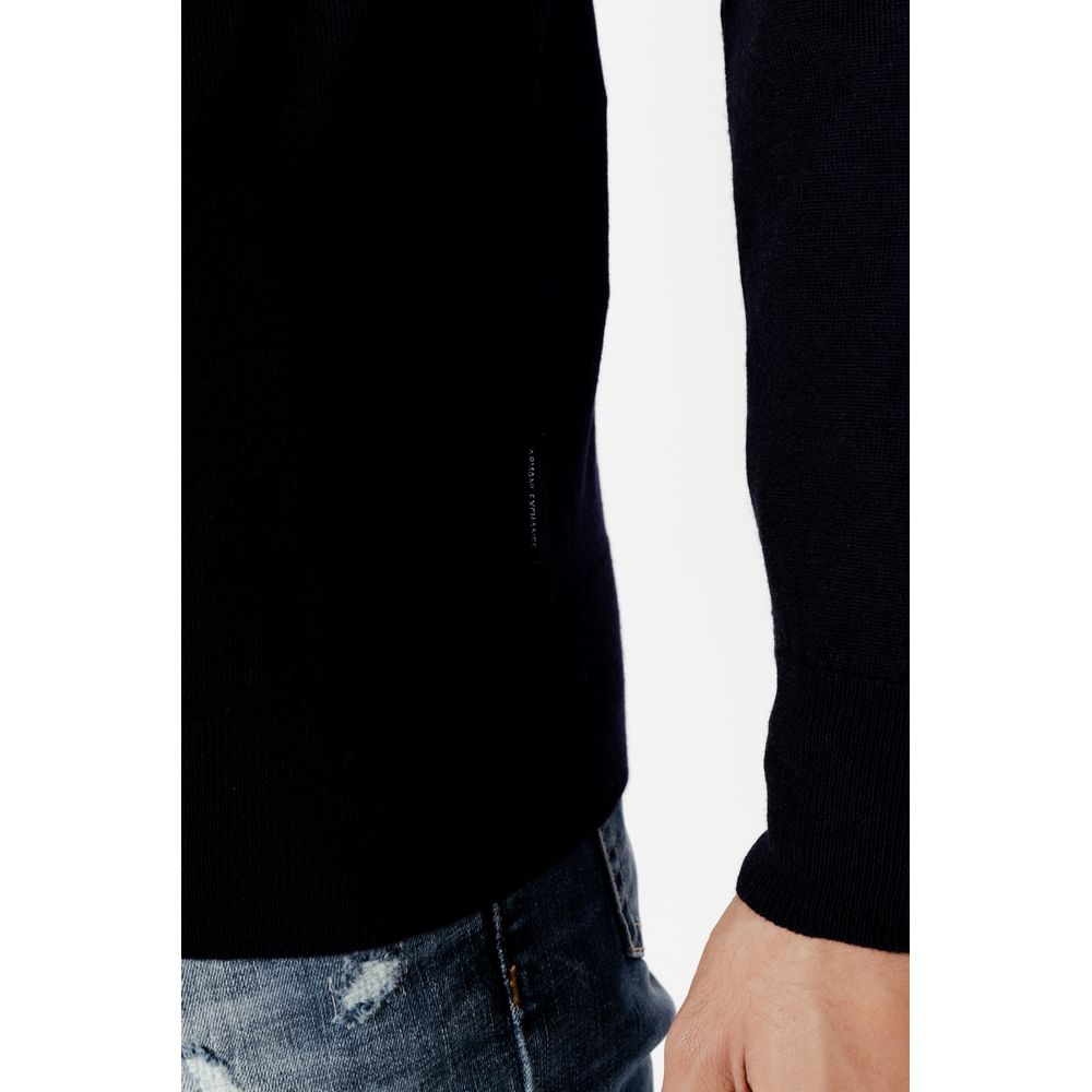 Armani Exchange Blue Wool Sportswear -   -  Armani Exchange.
