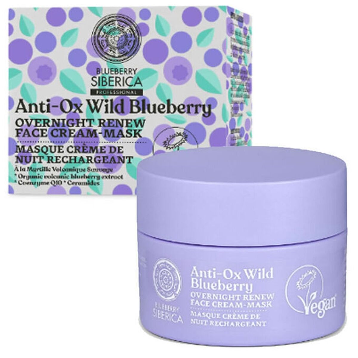 Hydrating Facial Cream Natura Siberica 50 ml Blueberries -  Beauty, Skin care -  Natura Siberica.