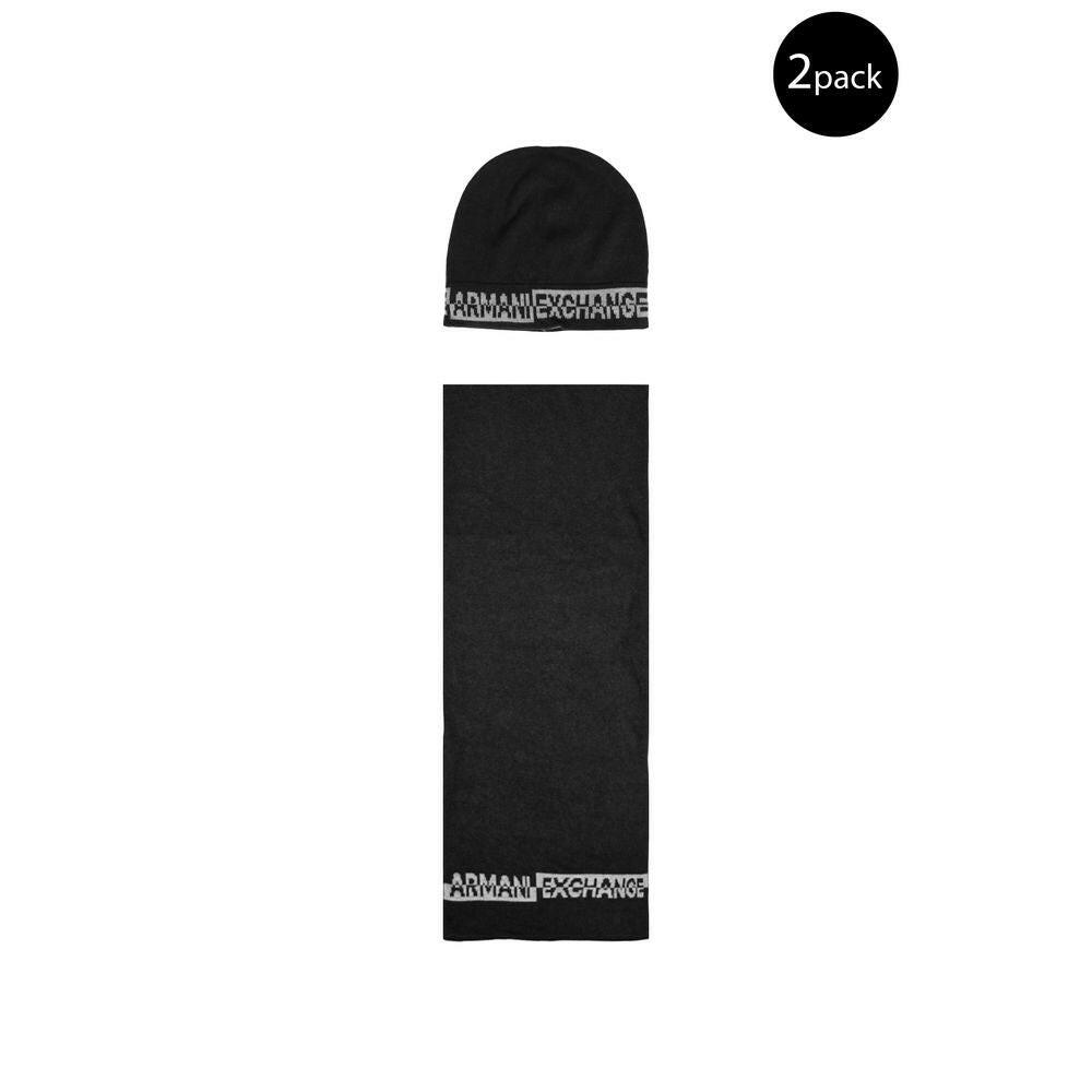 Armani Exchange Black Polyamide Scarf -   -  Armani Exchange.